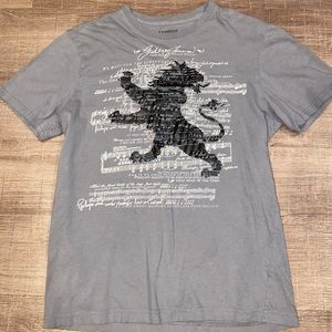 Express Logo Tee Shirt Distressed Great Shape